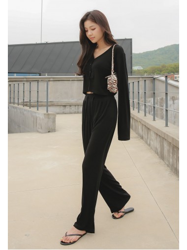 Friday's Vibes  Sugar bootcut trousers