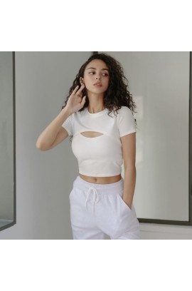 Friday's Vibes  Two-way crop top