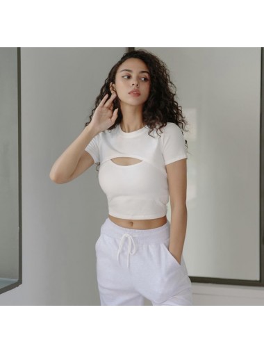 Friday's Vibes  Two-way crop top