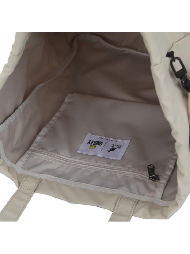 Kangol x Smiley Shopper Bag- Light Beige 8009
