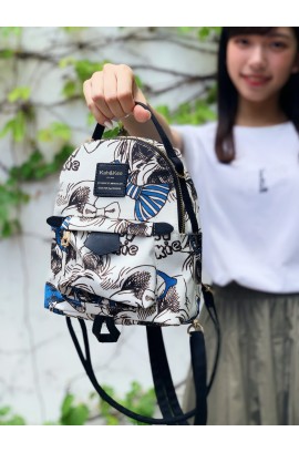 KnK Sweety Mini Backpack- Graphic Blue
