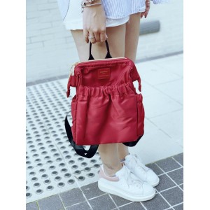 KnK ISA Mini Backpack- Wine Red